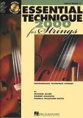 Essential Technique Strings 2000 Book 3 Viola + Cd Sheet Music Songbook