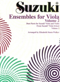 Suzuki Ensembles For Viola Vol 2 Sheet Music Songbook