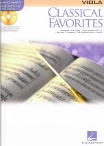 Classical Favourites Book & Cd Viola Sheet Music Songbook