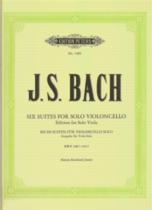 Bach Cello Suites (6) Rowland-jones Solo Viola Sheet Music Songbook