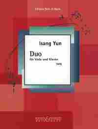 Yun Duo Viola & Piano Sheet Music Songbook