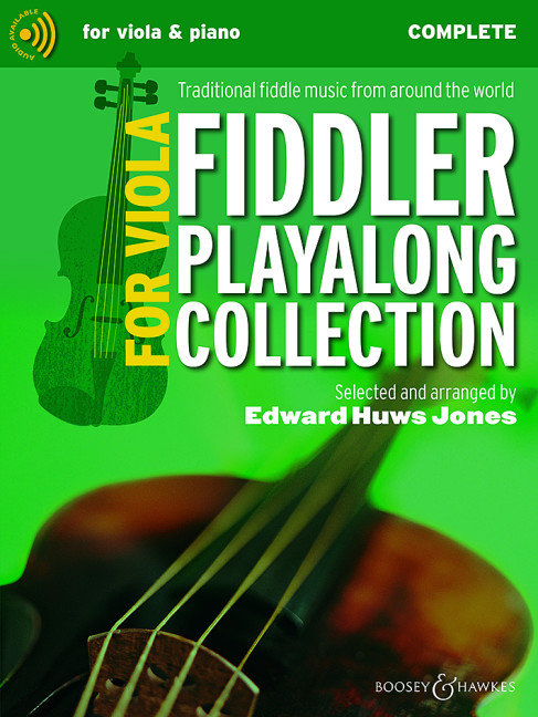 Fiddler Playalong Collection For Viola + Audio Sheet Music Songbook