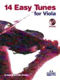 14 Easy Tunes For Viola Cowles Sheet Music Songbook