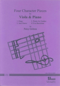 Gritton Character Pieces Book 3 Viola & Piano Sheet Music Songbook