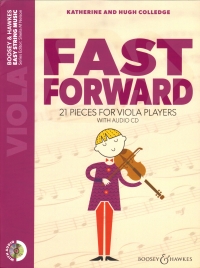 Fast Forward Viola Colledge + Cd Sheet Music Songbook