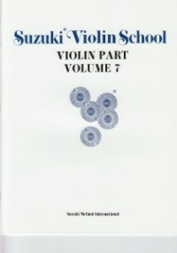 Suzuki Violin School Vol 7 Violin Part Sheet Music Songbook