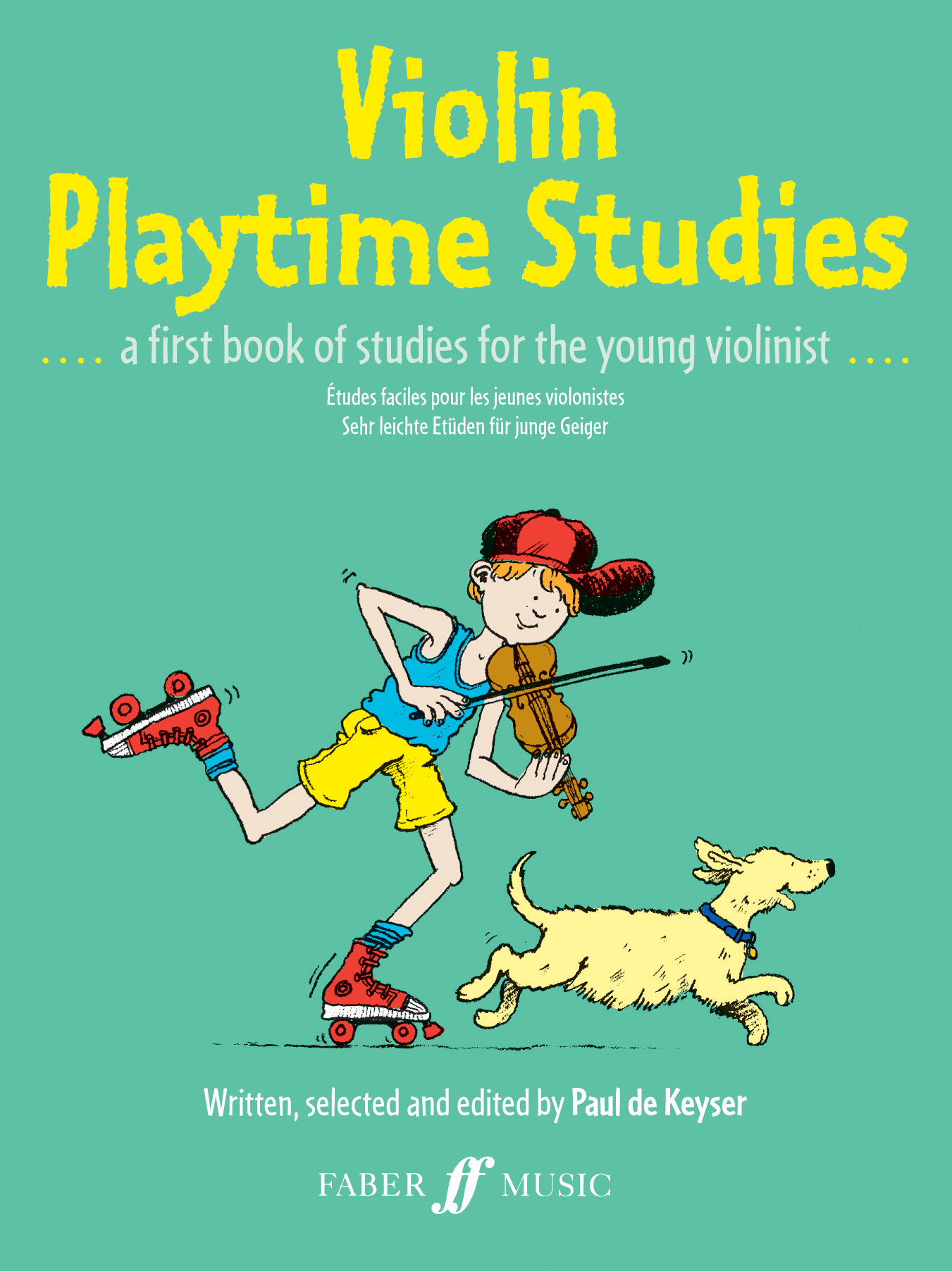 Violin Playtime Studies Keyser (1st Study Book) Sheet Music Songbook