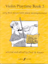 Violin Playtime Book 3 Keyser Complete Sheet Music Songbook