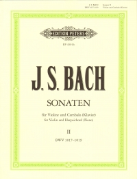 Bach Sonatas (6) Bk 2 Schleifer/stiehler Violin/pf Sheet Music Songbook