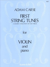 Carse First String Tunes Complete Violin Sheet Music Songbook