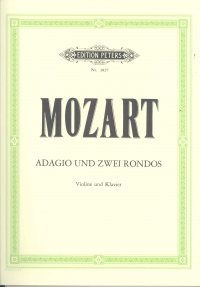Mozart Adagio K261 & 2 Rondos K269 373 Violin Sheet Music Songbook