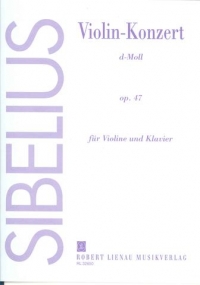 Sibelius Concerto Dmin Op47 Violin & Piano Sheet Music Songbook