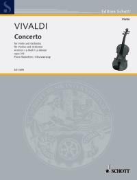 Vivaldi Concerto Op3 No 6 Amin Fi/176 Lenzewski Vl Sheet Music Songbook