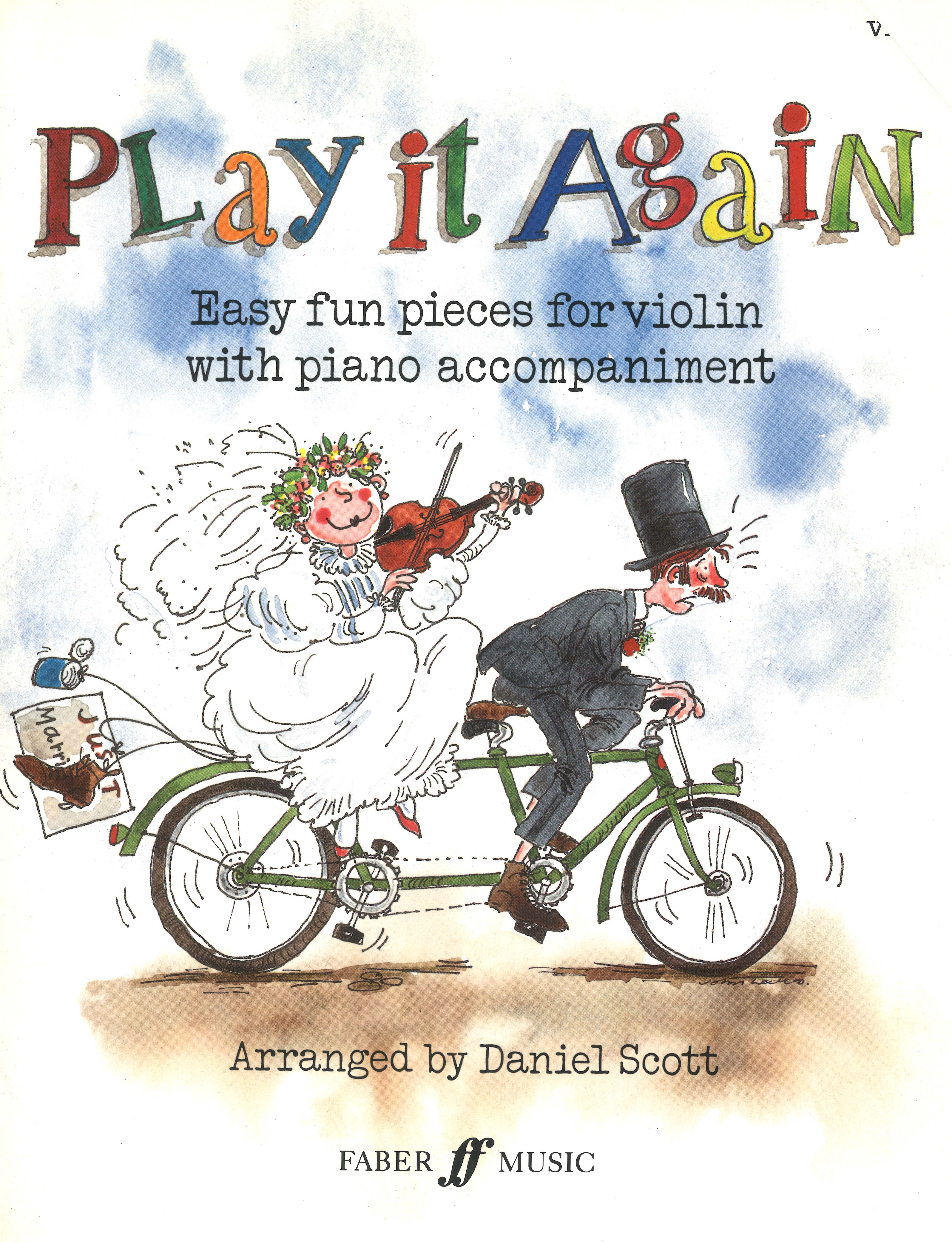 Play It Again Violin Daniel Scott Sheet Music Songbook