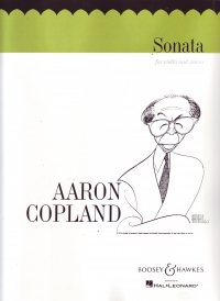 Copland Sonata (1943) Violin Sheet Music Songbook