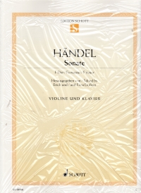Handel Sonata No 12 F Major Doflein Violin & Piano Sheet Music Songbook