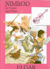 Elgar Nimrod Violin & Piano Sheet Music Songbook