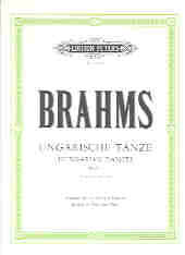 Brahms Hungarian Dances (12) Woo1 Klengel Violin Sheet Music Songbook