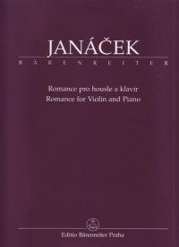 Janacek Romance Violin Sheet Music Songbook