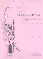 Brahms Hungarian Dances Book 1 Joachim Violin Sheet Music Songbook