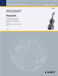 Mozart Concerto K216 Gmaj Violin Sheet Music Songbook