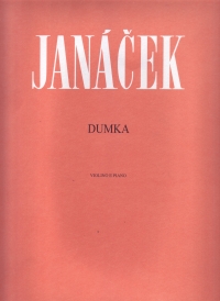 Janacek Dumka Violin Sheet Music Songbook