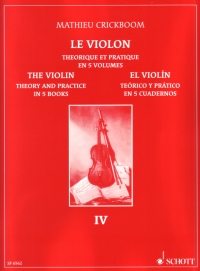 Violin Iv Theory & Practice Crickboom Span/eng Sheet Music Songbook