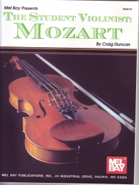 Student Violinist Mozart Violin & Piano Duncan Sheet Music Songbook