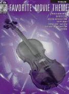 Favourite Movie Themes Violin Book & Cd Sheet Music Songbook