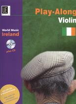 World Music Ireland Play-along Violin Book & Cd Sheet Music Songbook