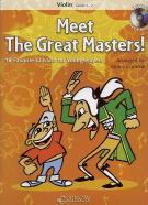Meet The Great Masters Violin Curnow Book & Cd Sheet Music Songbook