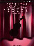 Festival Performance Solos Violin Vol 2 Sheet Music Songbook
