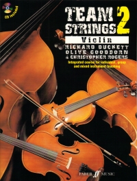 Team Strings 2 Violin Book & Cd Sheet Music Songbook