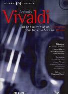 Vivaldi Winter Book & Cd Soloist In Concert Violin Sheet Music Songbook