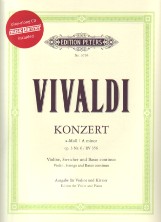 Vivaldi Concerto Amin Op3 No 6 Bk&cd Music Partner Sheet Music Songbook