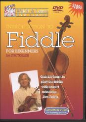 Introduction To Fiddle Tolles Dvd Sheet Music Songbook