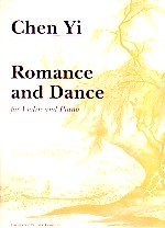 Chen Yi Romance & Dance Violin Sheet Music Songbook