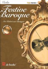 Festive Baroque Violin Beringen Book & Cd Sheet Music Songbook