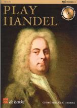 Handel Play Handel Violin Book & Cd Sheet Music Songbook