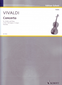 Vivaldi Concerto Op4 No 12 Gmag Violin Sheet Music Songbook