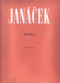 Janacek Dumka Violin & Piano Sheet Music Songbook