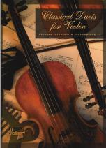 Classical Duets Violin Book & Cd Sheet Music Songbook