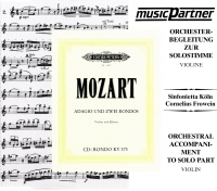 Mozart Adagio & 2 Rondos Music Partner Disc Sheet Music Songbook