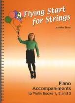 Flying Start For Strings Piano Accomps To Violin Sheet Music Songbook