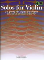 Solos For Violin 34 Solos For Violin & Piano Sheet Music Songbook