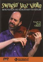 Swingin Jazz Violin Matt Glaser Dvd Sheet Music Songbook