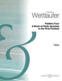 Fiddlers Four Vol 1 Wettlaufer Violin Sheet Music Songbook