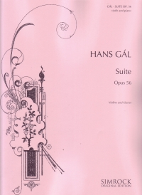 Gal Suite Gmaj Violin & Piano Sheet Music Songbook