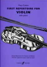 First Repertoire For Violin Cohen Sheet Music Songbook