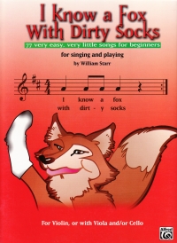 I Know A Fox With Dirty Socks Starr Violin Sheet Music Songbook